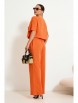 Брючный костюм артикул: 4923 оранжевый от Lissana - вид 2