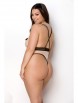 Боди артикул: Viena body Beige от Passion size plus - вид 2