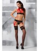 Комплекты белья артикул: Aziza set Red от Passion lingerie - вид 1
