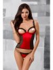 Корсеты артикул: Midori corset Red от Passion lingerie - вид 1