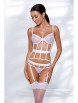 Корсет артикул: Kyouka corset White от Passion lingerie - вид 1