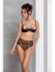 Комплекты белья артикул: Lovelia bikini Black от Passion lingerie - вид 1