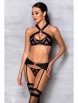 Комплекты белья артикул: Hima set Black от Passion lingerie - вид 1