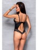 Боди артикул: Loona body Black от Passion lingerie - вид 2