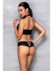 Комплекты белья артикул: Nancy bikini Black от Passion lingerie - вид 2