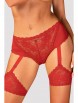 Трусики артикул: Belovya garter panties от Obsessive - вид 3