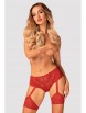 Трусики артикул: Belovya garter panties от Obsessive - вид 1