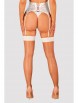 Чулки и колготки артикул: S 814 stockings White от Obsessive - вид 2