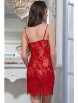 Сорочка артикул: Flamenco 2081 красный от Mia-amore - вид 2