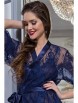 Халат артикул: Flamenco 2083 синий от Mia-amore - вид 2