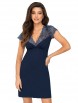 Сорочка артикул: Melania nightdress Dark Blue от Donna - вид 1