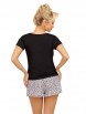 Пижама артикул: Pantera 1/2 pyjamas Black от Donna - вид 2