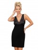 Сорочка артикул: Silvana nightdress Black от Donna - вид 1