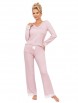 Пижама артикул: Simply long pyjamas Powder Pink от Donna - вид 1