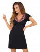 Сорочка артикул: Roma nightdress Black от Donna - вид 1