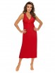 Сорочка артикул: Kristina long nightdress Red от Donna - вид 1