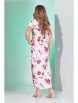 Платье артикул: 356 белый с принтом от Angelina & Сompany - вид 2