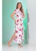 Платье артикул: 356 белый с принтом от Angelina & Сompany - вид 4