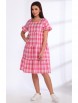 Платье артикул: 537 розовая клетка от Angelina & Сompany - вид 4