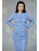 Платье артикул: 647 голубой от Angelina & Сompany - вид 4