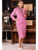 Юбочный костюм артикул: 2825 ярко-розовый от Мода-Юрс - вид 1