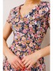 Платье артикул: 2690 розовый цветы от Мода-Юрс - вид 4