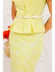 Юбочный костюм артикул: 2103-1 желтый от Мода-Юрс - вид 5