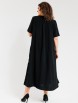 Нарядное платье артикул: 107-3 черный от OVERYOU - вид 2