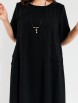 Нарядное платье артикул: 107-3 черный от OVERYOU - вид 5