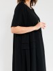 Нарядное платье артикул: 107-3 черный от OVERYOU - вид 7