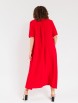 Нарядное платье артикул: 107-2 красный от OVERYOU - вид 2