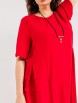 Нарядное платье артикул: 107-2 красный от OVERYOU - вид 7