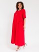 Нарядное платье артикул: 107-2 красный от OVERYOU - вид 10