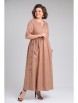 Платье артикул: 1173 коричневый от Anastasia MAK - вид 1