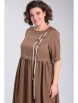 Платье артикул: 2132/1 коричневый от Мишель Шик - вид 4