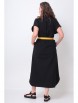 Платье артикул: 993/2 черный, желтый от Мишель Шик - вид 2