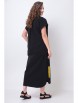 Платье артикул: 993/2 черный, желтый от Мишель Шик - вид 6