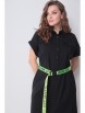 Платье артикул: 993/2 черный, салатовый от Мишель Шик - вид 4