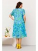 Нарядное платье артикул: 2670/1 салатово-голубой от Асолия - вид 2