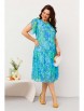 Нарядное платье артикул: 2670/1 салатово-голубой от Асолия - вид 4