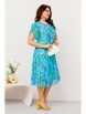 Нарядное платье артикул: 2670/1 салатово-голубой от Асолия - вид 6