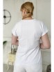 Майка,футболка артикул: 2145 белый кр. от Rumoda - вид 2