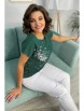 Майка,футболка артикул: 2037 темно-зеленый от Rumoda - вид 4