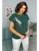 Майка,футболка артикул: 2037 темно-зеленый от Rumoda - вид 1