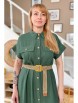 Платье артикул: 2208 темно-зеленый от Rumoda - вид 2