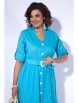 Платье артикул: М121Н голубой от INPOINT - вид 4