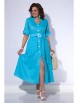 Платье артикул: М121Н голубой от INPOINT - вид 5