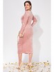 Нарядное платье артикул: М088 розовый жемчуг от INPOINT - вид 2
