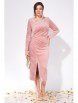 Нарядное платье артикул: М088 розовый жемчуг от INPOINT - вид 1
