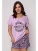 Пижама артикул: Комплект Пигмент, лиловый от Style Margo - вид 1
